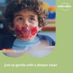 WaterWipes Sensitive+ Baby & Toddler Wipes, 3-In-1 Cleans, Cares, Protects, 99.9% Water, Textured Clean, Unscented & Hypoallergenic, 720 Count (12 Packs) - Image 8
