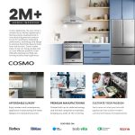 COSMO COS-668ICS900 36 in. Lumin Collection 380 CFM Ducted Island Range Hood, Soft Touch Controls, LED Lights, Stainless Steel - Image 10
