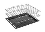 Hamilton Beach 20” Electric Range and Oven with VitroCeramic Cooktop, Heavy-Duty Knobs, Inox Stainless Steel - Image 6