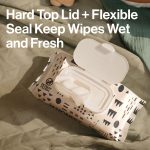 The Honest Company Hypoallergenic Multi-Use Baby Wipes for Sensitive Skin, Pattern Play, 720 Count - Image 6