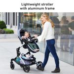 Graco Modes Nest Travel System, 3-in1 Modular Carseat Stroller Combo, Adjustable Slide2Me Infant Car Seat Carrier to Toddler Stroller, Includes the SnugRide DLX Infant Car Seat, Sullivan - Image 3