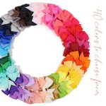 40PCS 3 Inch Hair Bows for Girls Grosgrain Ribbon Toddler Accessories with Alligator Clip Bow Baby Kids Teens - Image 6