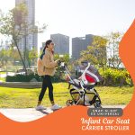Baby Trend Snap N Go EX Polyester Lightweight Foldable Universal Single Infant Car Seat Carrier with 2 Cup Holder and Covered Compartment, Black - Image 3