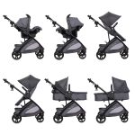 Baby Trend Passport® Switch 6-in-1 Modular Stroller Travel System with EZ-Lift™ Plus Infant Car Seat, Dash Pink - Image 19