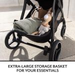 Evenflo Shyft Intuiti Travel System with Revolve180 LiteMax™ NXT Rotating Rear-Facing Lightweight Preemie and Infant Car Seat 3-30 lbs. (Fossil Gray) - Image 6