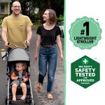 Summer Infant 3Dlite ST Convenience Stroller, Black & Gray - Lightweight Stroller with Steel Frame, Large Seat Area, Multi-Position Recline, Storage Basket - for Travel and More - Image 12