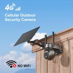 No WiFi Security Cameras Wireless Outdoor with Solar Power, 2K HD Video, Human Motion Sensor, 360° PTZ, Color Night Vision, 2-Way Talk, and IP66 Weatherproof Rating - Image 9