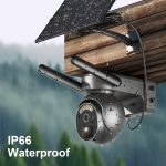 No WiFi Security Cameras Wireless Outdoor with Solar Power, 2K HD Video, Human Motion Sensor, 360° PTZ, Color Night Vision, 2-Way Talk, and IP66 Weatherproof Rating - Image 2