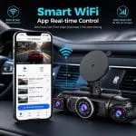 4-Channel 360° Car Dash Cam – 1080P, WiFi, Night Vision, 32GB - Image 8