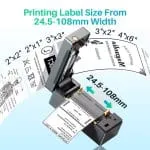 Label Printer Desktop Portable Thermal Label Printer - Image 2