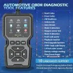 2025 Newest V519 OBD2 Car Diagnostic Scanner – Fault Code Reader, Live Data Stream, Battery Test - Image 3