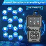 2025 Newest V519 OBD2 Car Diagnostic Scanner – Fault Code Reader, Live Data Stream, Battery Test - Image 5